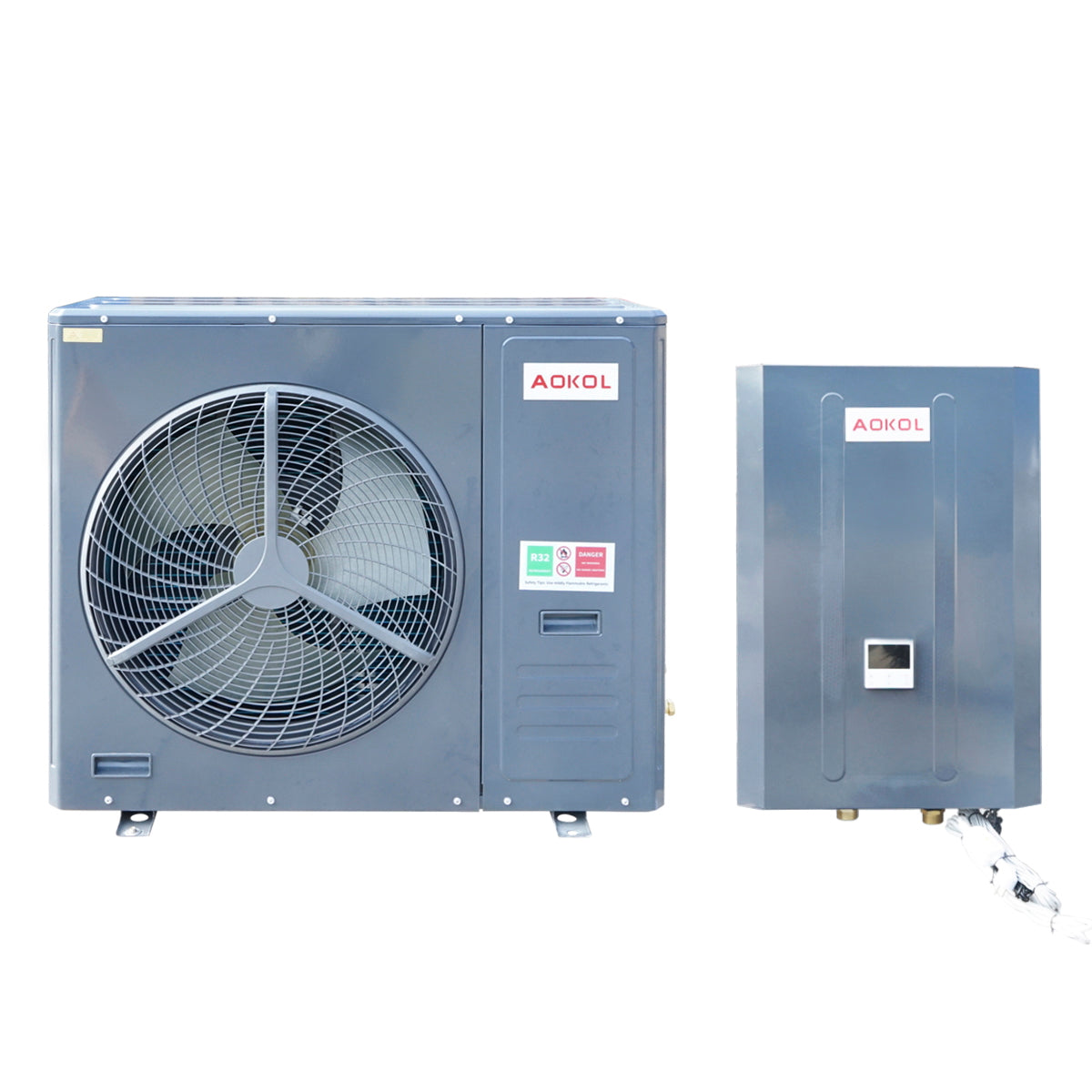 10 KW heat pump, 230V, ASH-35CHW/FR air-water Aokol