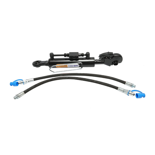 Adjustable hydraulic central tie rod 555mm, walnut Cat.2-2