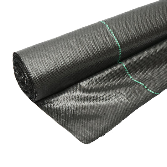 Black mulching mesh, weed control 1.5x50m, 100gr/m2, permeable Breckner Germany