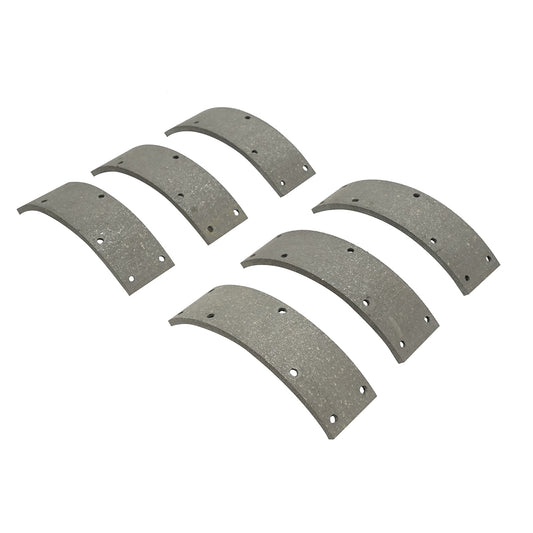 Set of brake shoe brake pads Fiat 450-480 OEM code 596209