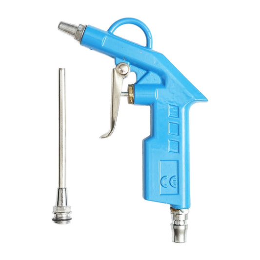 Air compressor blow gun with short/medium nozzle