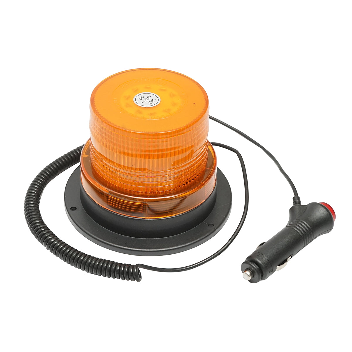 12-24V LED beacon with 3 functions and magnetic base IP65