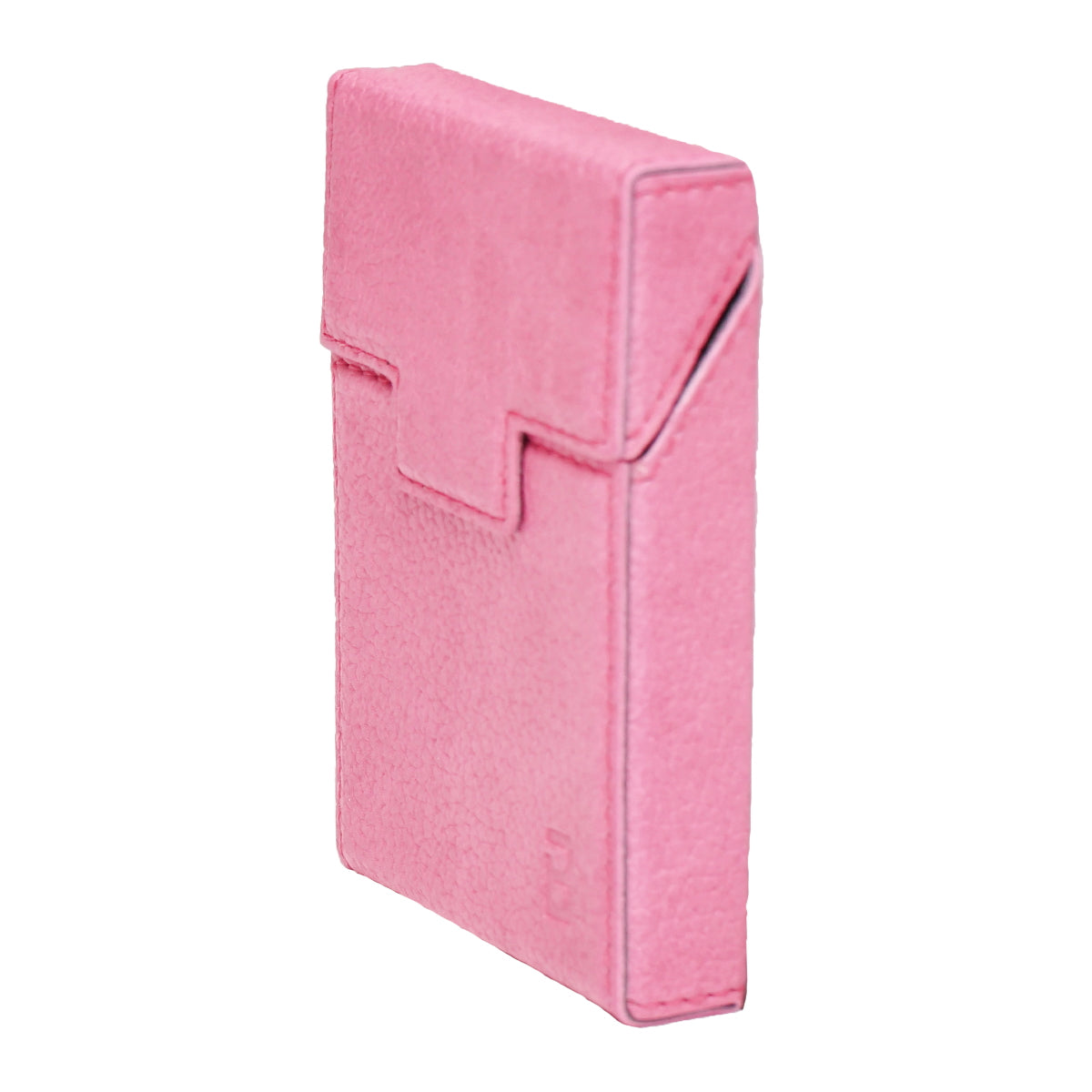 Pink leather case for P24 Breckner cigarette pack