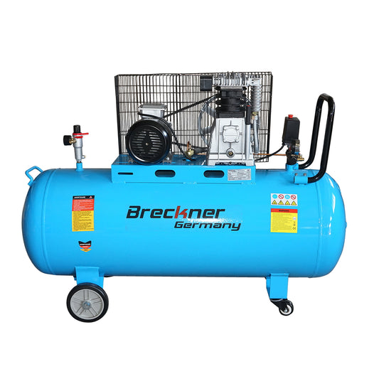 Air compressor 380V, 200L power 2.2kW/3HP maximum pressure 8 Bar, flow rate 250L/min Breckner Germany