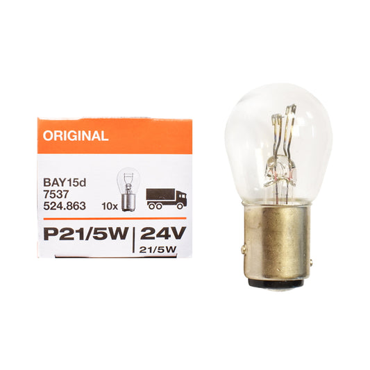 Bulb (Osram) 21/5W 24V BAY15d
