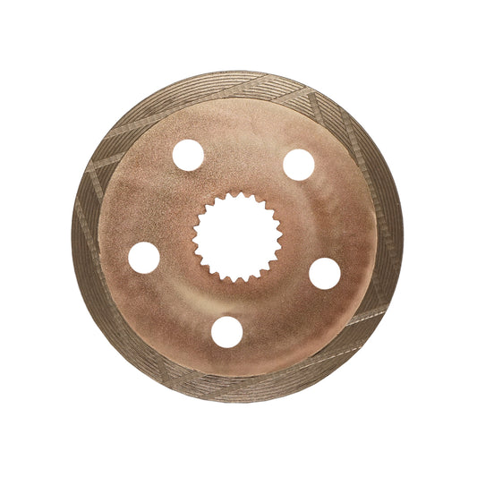 Friction disc with an outer diameter of 204mm, inner diameter 1 of 53.43mm, inner diameter 2 of 60.6mm Z=22 for Ford OEM C5NN2A97B
