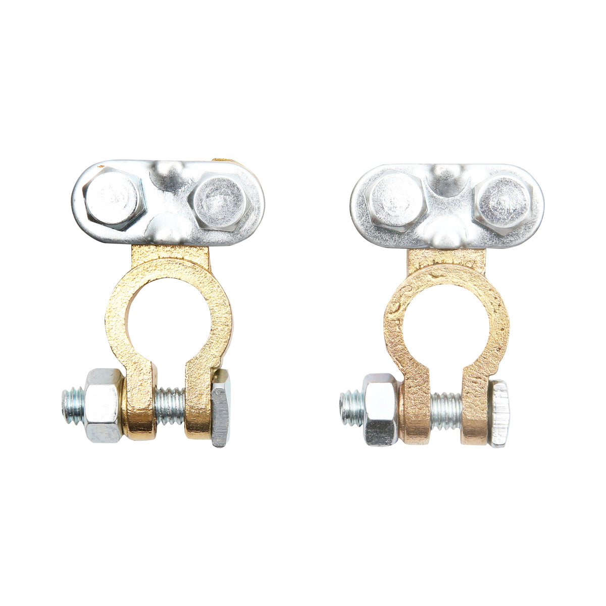 Bronze battery terminal set with screw tightening Breckner Germany