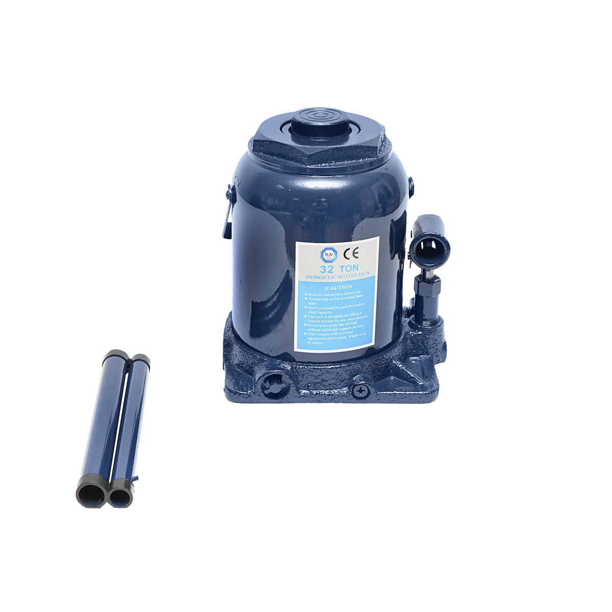Hydraulic jack with double piston 32 tons 255mm