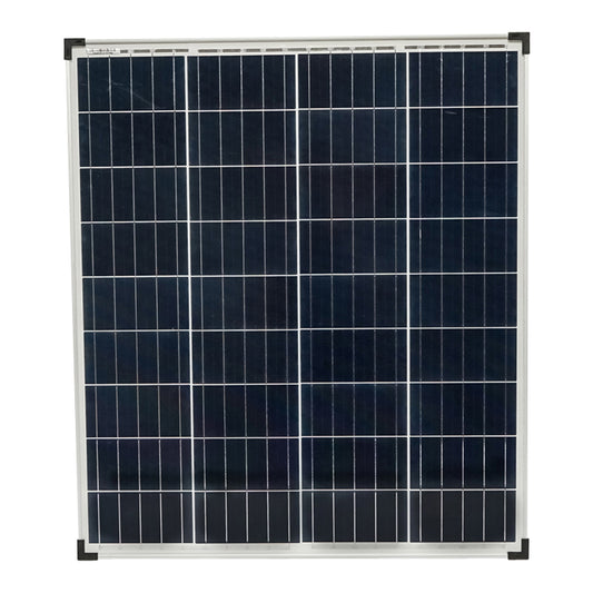75W polycrystalline solar panel with 900mm cable, 670x770x25mm, Breckner Germany