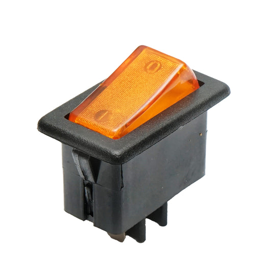 Universal orange light switch 3 pins Breckner Germany