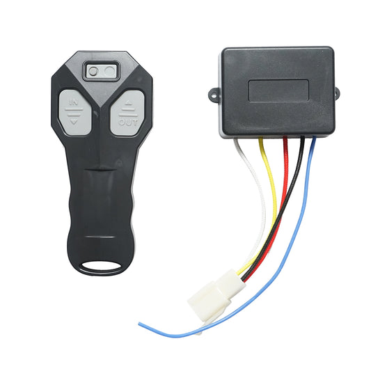 Wireless remote control for electric winch 12V
