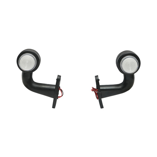 SET Side LED NEON Red-White Indicator Lights 12V-24V Breckner Germany