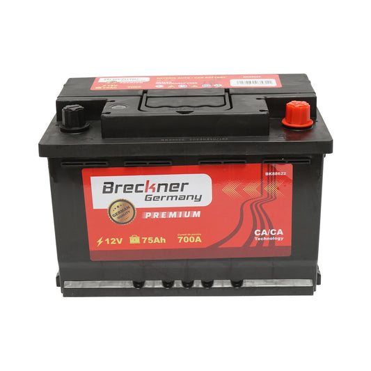 Accumulator, car battery 75Ah, 700A, 12V BRECKNER PREMIUM