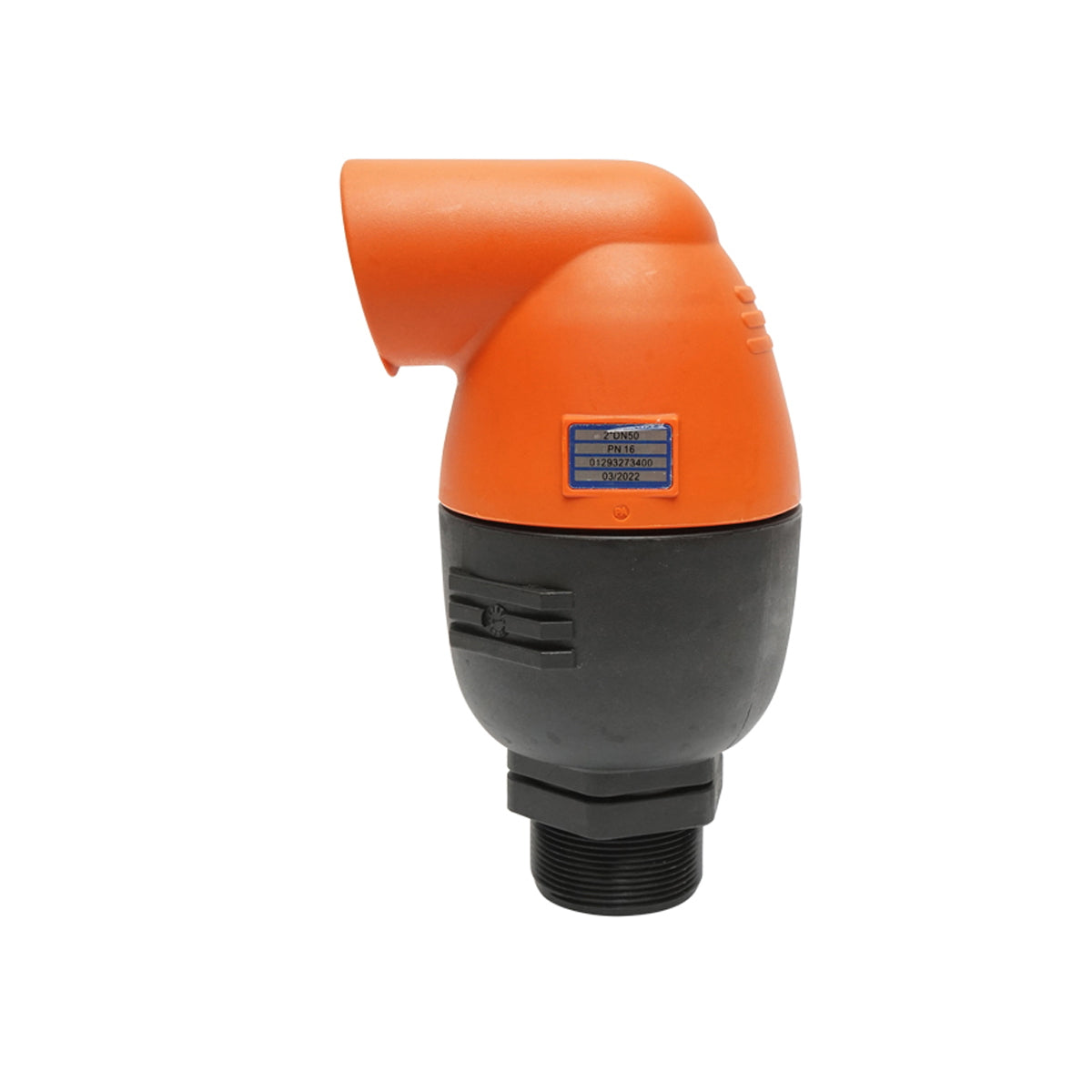 Air relief valve pipe 2 inch/50mm for irrigation systems PN16