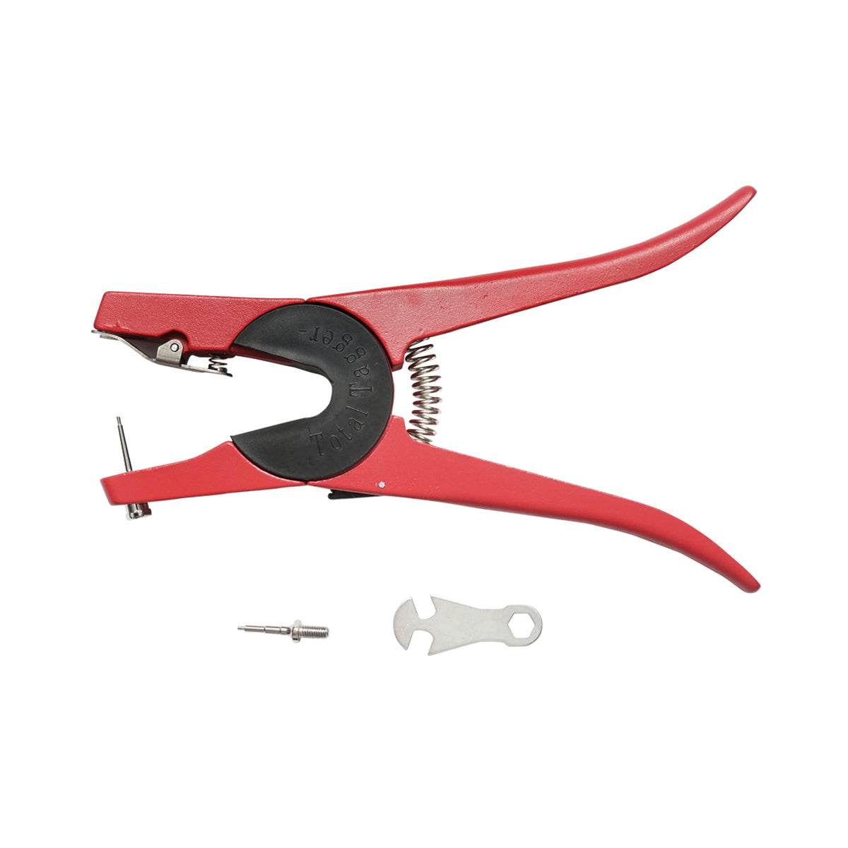 Cattle and sheep tagging pliers compatible with most types of tags on the market.