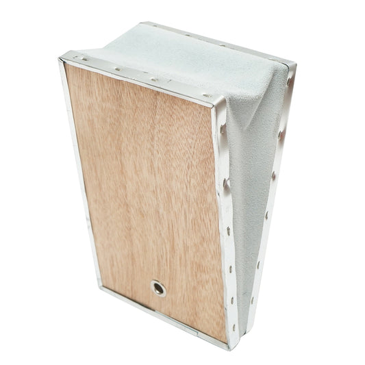 Leather bellows for bee smoker