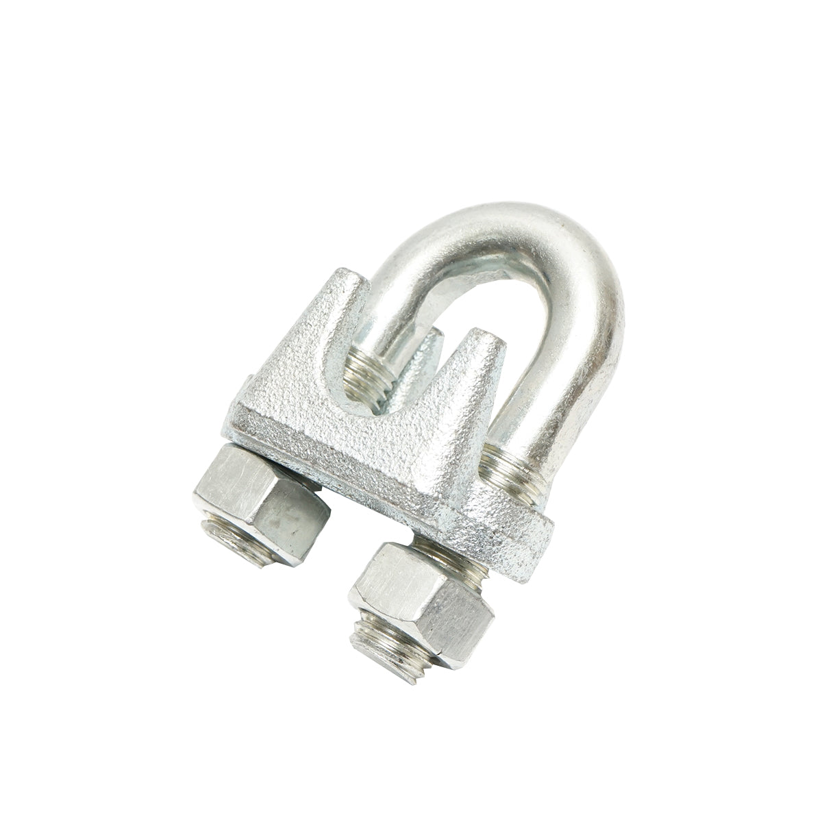 Galvanized clamp DIN 741-22 for 22 mm cable Breckner Germany
