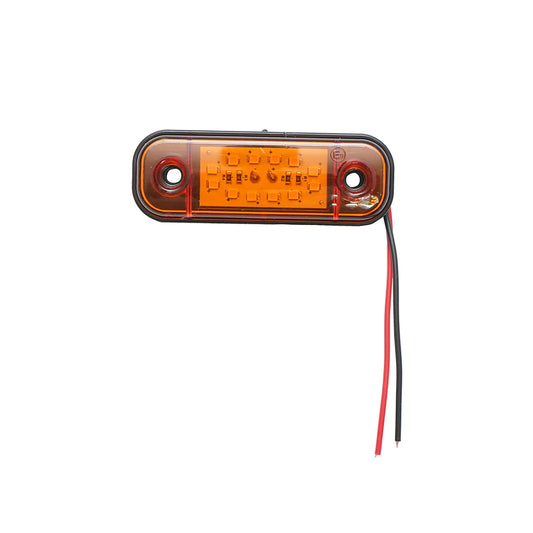 Slim LED side marker lamp 12-24V, yellow FR0175 Breckner Germany