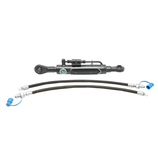 Adjustable hydraulic central strut 60cm walnut category 2-2, walnut diameter 26mm