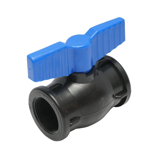 Ball valve with internal thread D11/2x11/2 toll, PN10, for irrigation systems