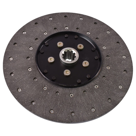 Clutch disc closing hub with pressed hydraulic rivets UTB U-650