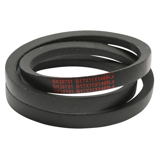 Belt transmission trapezoidal B 17x11x1469 LA 17x1469 Breckner Germany