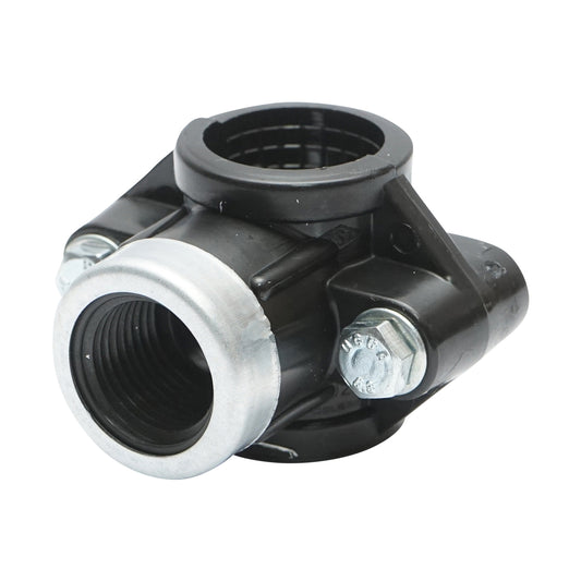 Compression connection clamp D25mmx1/2 toll, PN16, for irrigation systems