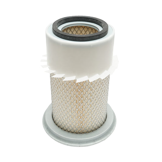 Exterior air filter Massey Ferguson 280x154.5x88.5mm OEM code 3515586M1