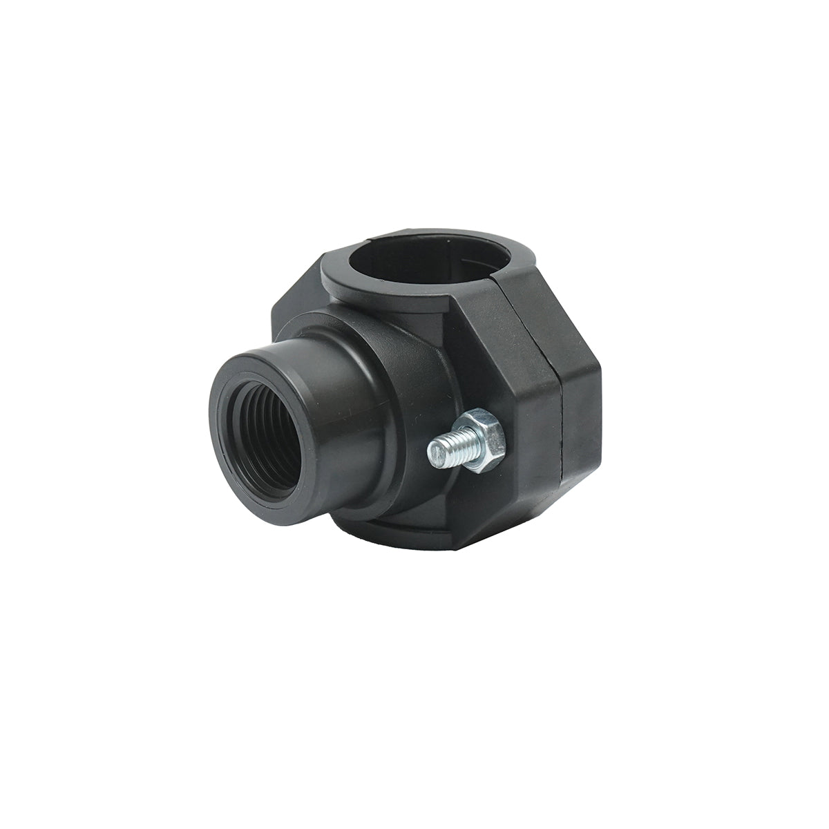 Compression connection clamp D32 mm x 1/2 inch. PN10, for irrigation systems