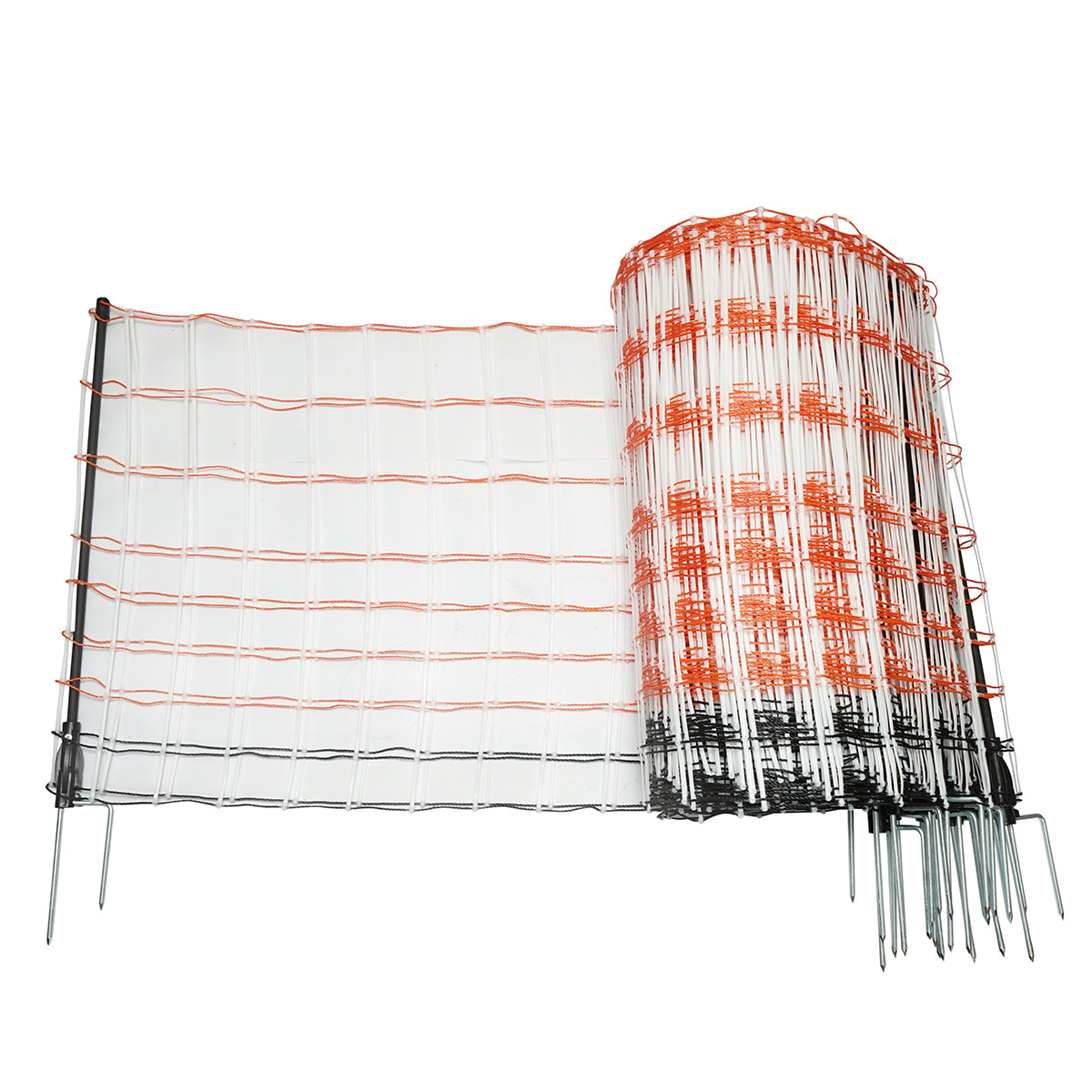 Electric fence netting 60cmx50m with double leg, resistance 1.6 Ohm/m Breckner Germany