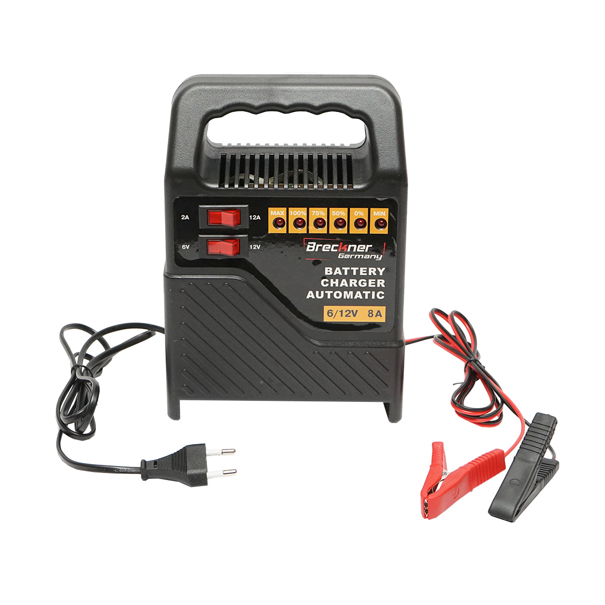 Car battery charger and rectifier 6V/12V 8A