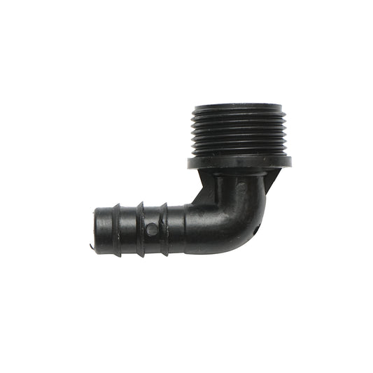 Drip pipe collar with external thread D16mmx3/4 for irrigation systems