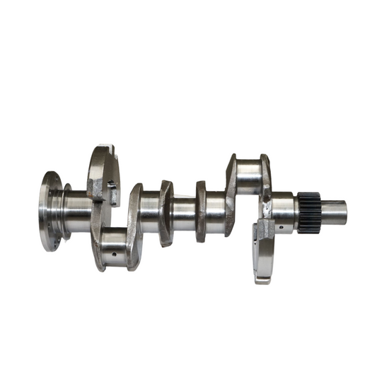 Bent shaft, crankshaft for Massey Ferguson, Landini Perkins engine with 3 cylinders OEM codes ZZ90148, ZZ90116, 3638309M91, 84402