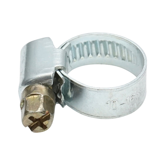 Adjustable stainless steel hose collar 10-16A