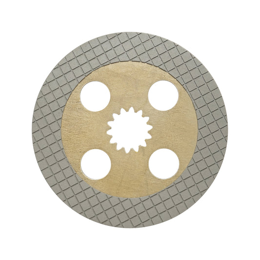 Friction disc with an outer diameter of 325mm, an inner diameter of 60mm, Z=14 for Fiat, New Holland OEM 5154521.