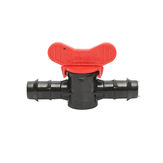 Equal dripping tube faucet D20x20mm for irrigation systems