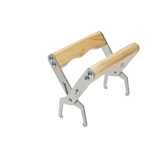 Frame pliers with wooden handle 120mm