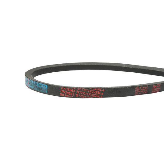 Belt transmission trapezoidal B 17x11x3226 LA 17x3226 Breckner Germany