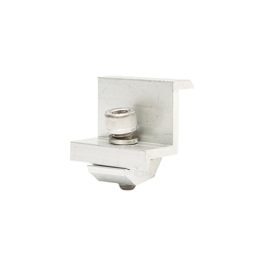 End clamp 30mm for photovoltaic solar panel system B, 24mm Breckner Germany