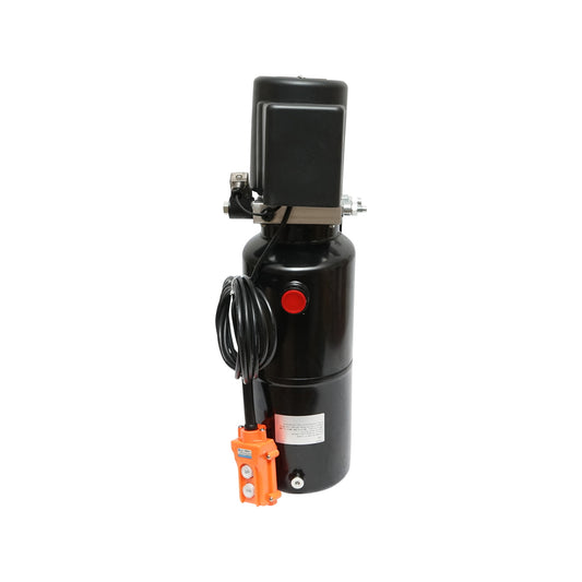 24V hydraulic pump, 2.2kW 150 bar, with 10L metal reservoir and remote control