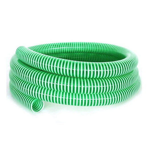 Vacuum suction hose, 110mm discharge PVC with spiral, 20m roll
