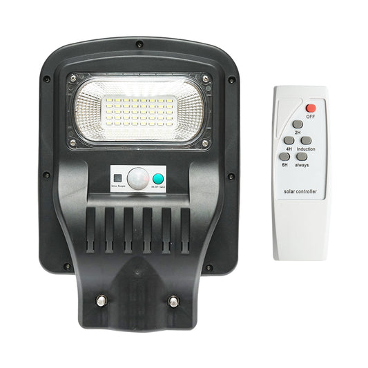 50W LED solar street lamp, 6500K, IP65 with solar panel, motion sensor and remote control Breckner Germany