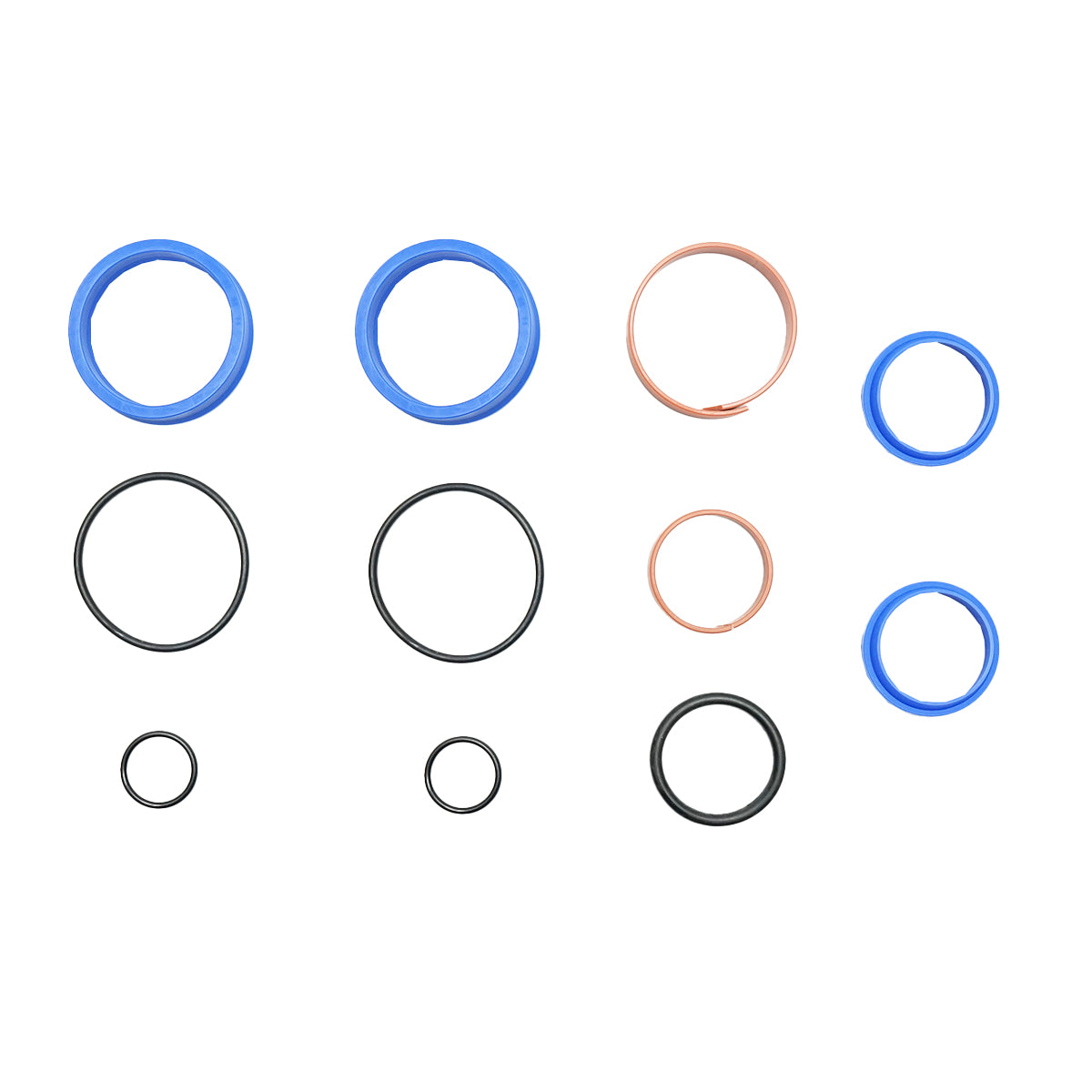 Repair kit/gasket set for hydraulic cylinders RA69, RA81, RA82, RA83, and RA84