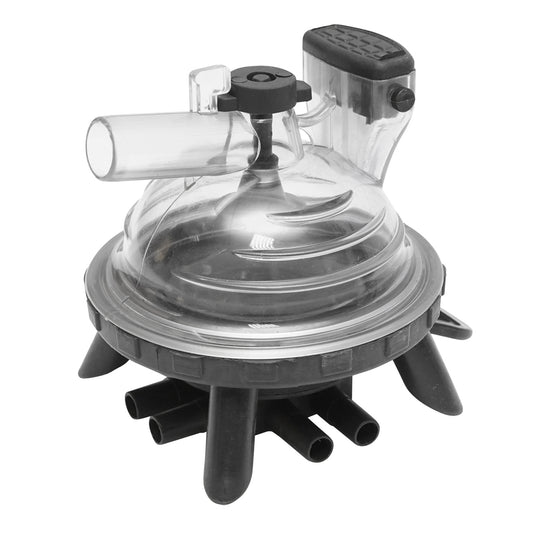 Complete oval collector 160 cc for cow milking machine Breckner Germany