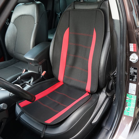 Universal chair cover 104x45cm black-red Breckner Germany