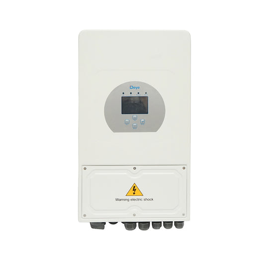DEYE hybrid inverter 6KW, SUN-6K-SG05LP1-EU, single-phase, WIFI, ON/OFF-GRID with Split Core 100A/50mA