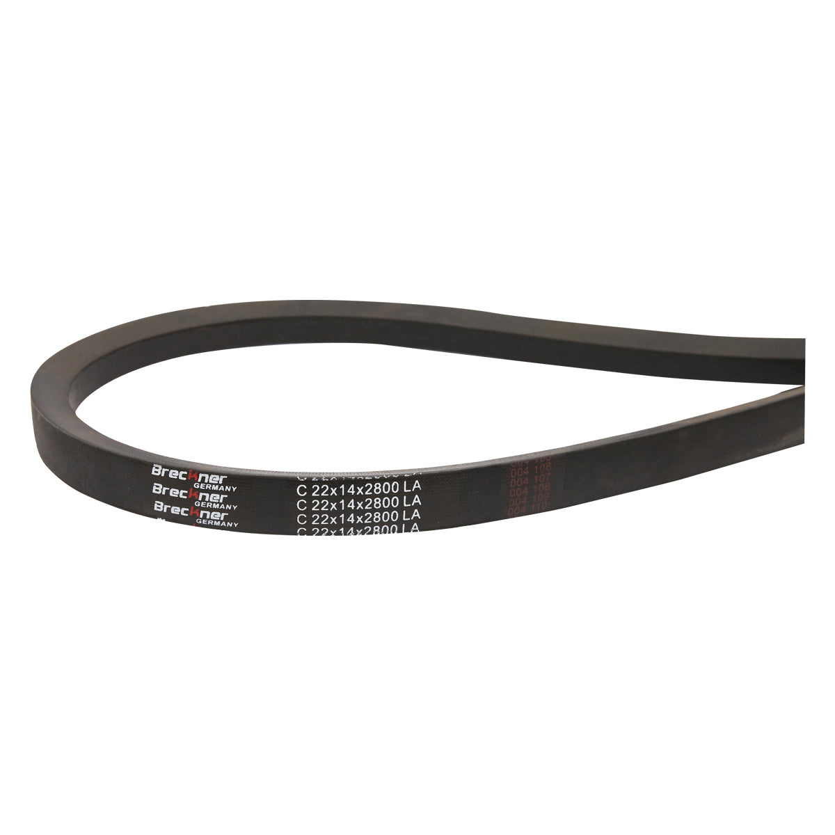 Trapezoidal transmission belt C 22x14x2800 LA 22x2800 Breckner Germany