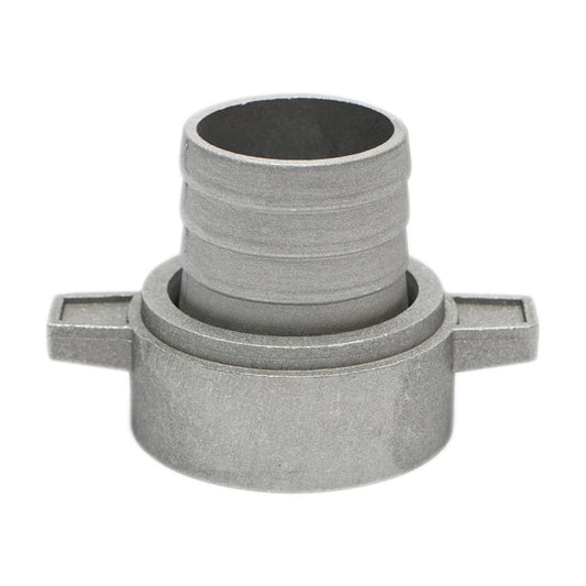 Coupling connector 1.5 toll with nut and aluminum gasket for water irrigation hose with internal thread