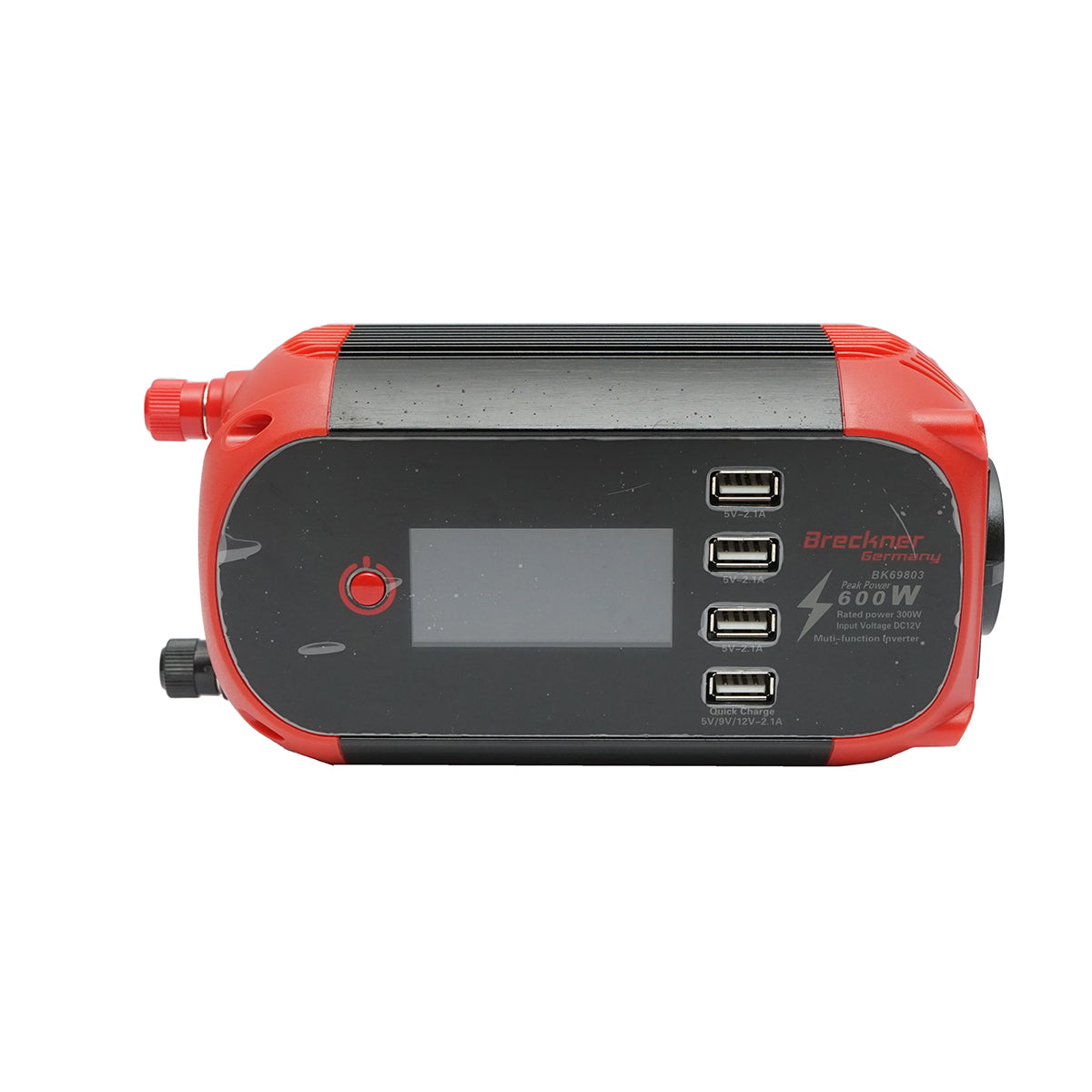 12V-220V 600W inverter with modified sine wave, display, and USB Breckner Germany