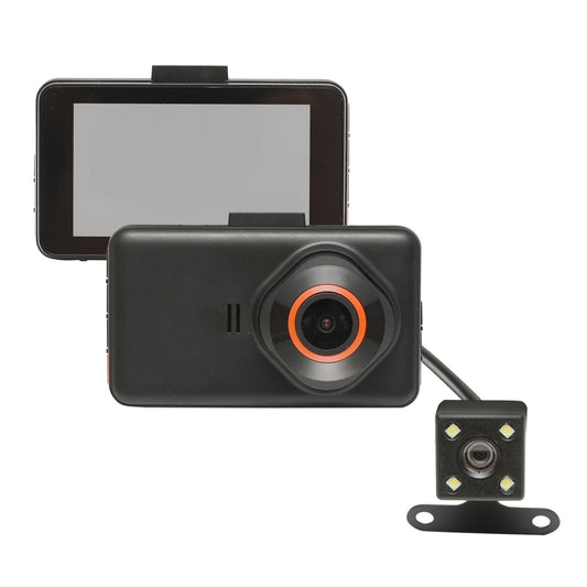 Dual front/rear FHD car video camera with 3 inch LCD display Breckner Germany